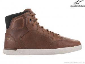 Motorcycle Street Shoes J-Cult Drystar (Brown) - Alpinestars