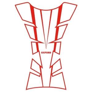 Motorcycle Tank Sticker Sheer Arrow (Red) - Oxford