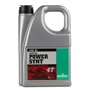 MOTOREX AANBIEDING - POWER SYNT 10W50 - 4L</br>Bonus: oliefilter POWERFLUX [HF303, 204, 138]