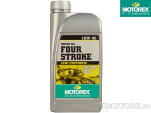 Motorex Four Stroke 4T Oil - semi-synthetic 10W40 1L