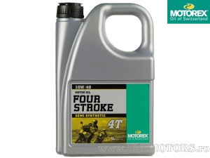 Motorex Four Stroke 4T Oil - semi-synthetic 10W40 4L