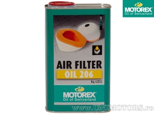 Motorex légszűrő olaj 206 - 1L - Légfilter tisztító oldat