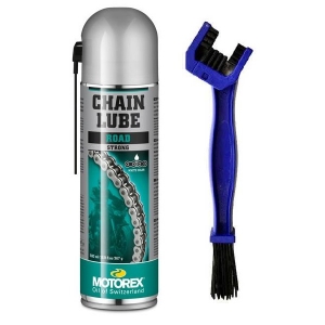 MOTOREX OFERTA - SPRAY LANT ROAD [WHITE] SPRAY - 500ml + MYRA PERIE CURATARE LANT [OUT1015]