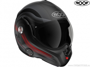 Motorhelm Roof Desmo Streamline Matt Black-Red (zwart-rood mat) - Roof