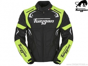 Motorjas Furygan Blast Zwart-Geel Fluo (zwart-geel fluo) - Furygan