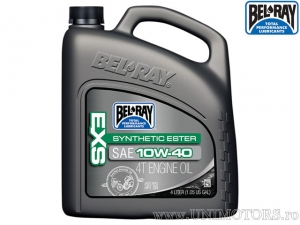 Motorolie - Bel-Ray EXS Full Synthetic Ester 4T 10W40 4L - Bel-Ray