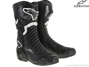 Motoronderdeel: Weglaarzen SMX-6 v2 (zwart/wit) - Alpinestars