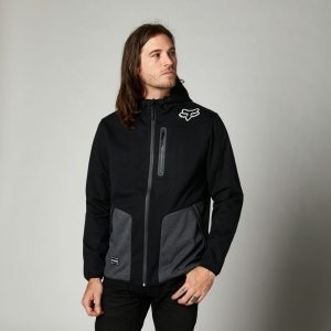 Motoros dzseki Barricade Softshell Fleece [Fekete]: Méret - M