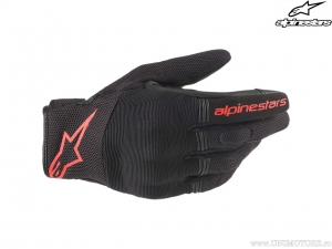 Motoros kesztyűk Copper (fekete/piros) - Alpinestars