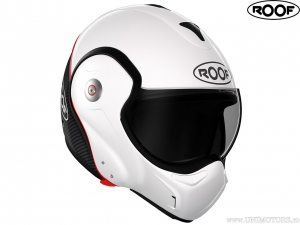 Motorradhelm Roof Boxxer Carbon-White (schwarz-weiß) - Roof