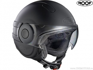 Motorradhelm Roof Cooper Matt Black (Matt Schwarz)