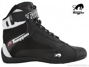 Motorradschuhe Furygan Jet D30 Air Schwarz-Weiß (schwarz-weiß) - Furygan