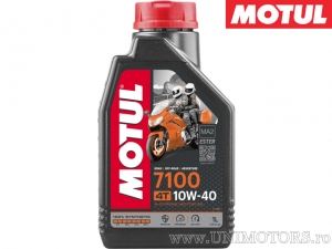 Motul 7100 Oil - 100% Synthetic 10W40 4T 1L