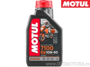 Motul 7100 Oil - 100% Synthetic 10W60 4T 1L