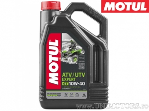 Motul ATV/UTV Expert olie - semi-synthetisch 10W40 4T 4L