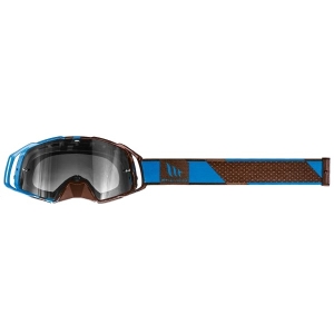 MT off road goggles (cross-enduro) MX EVO Stripes - black/blue color