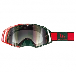 MT offroad (cross-enduro) MX EVO Stripes motorbril - zwart/rood