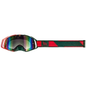 MT offroad (cross-enduro) MX EVO Stripes motorbril - zwart/rood