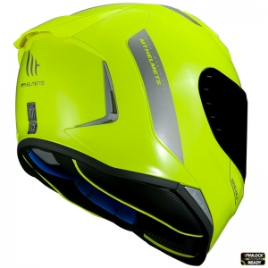 MT Revenge 2 A3 Integralhelm Fluoreszierendes Gelb Glänzend