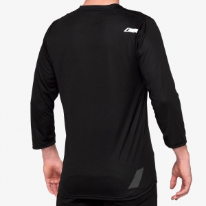 MTB Airmatic shirt met 3/4 mouw in het zwart: Maat - SM