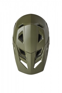 MTB FOX kinderhelm - YTH RAMPAGE HELMET, CE [DRK INDO]: Maat - YS