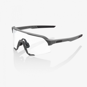 MTB goggles S3 grey matte - grey lens: Size - O size