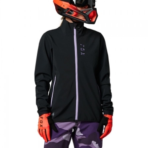 MTB Jacke W Ranger Fire [Schwarz/Violett]: Größe - M