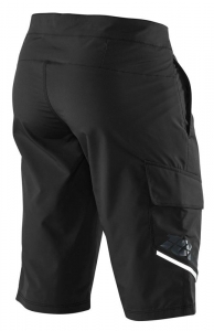 MTB korte broek 100% - RIDECAMP SHORTS ZWART: Maat - 30