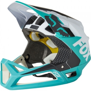 MTB MTB Proframe Blocked Helm, CE [Türkis/Grau]: Größe - XL