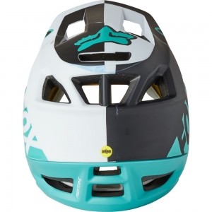 MTB MTB Proframe Blocked Helm, CE [Türkis/Grau]: Größe - XL