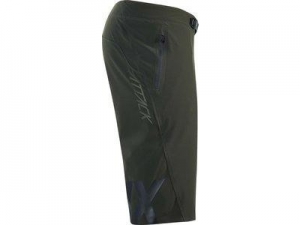 MTB-PANT ATTACK SHORT NERO/BIANCO: Taglia - 34