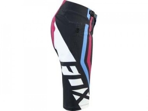 MTB-Pantalones cortos para mujer Flexair Seca negro/rosa: Talla - XL