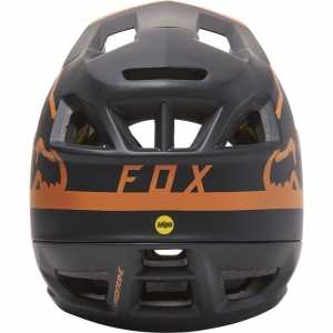 MTB Proframe Tuk Helm, CE [Schwarz/Gold]: Größe - XL