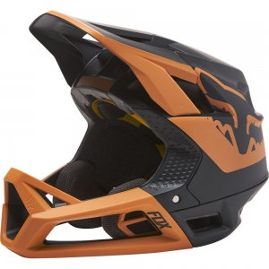 MTB Proframe Tuk Helm, CE [Schwarz/Gold]: Größe - XL