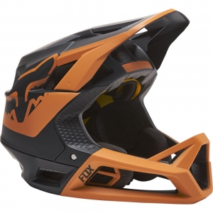 MTB Proframe Tuk Helm, CE [Schwarz/Gold]: Größe - XL