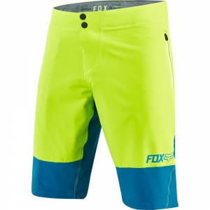 MTB-Shorts Altitude jaune néon: Taille - 28