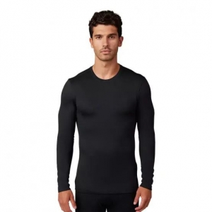 MTB TECBASE FIRE LS SHIRT [BLK]: Größe - XL