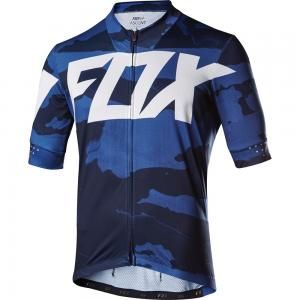 MTB-Trikot Ascent Creo [Blaues Camouflage]: Größe - M