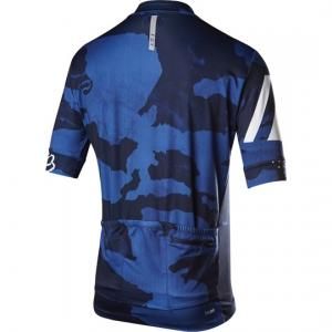 MTB-Trikot Ascent Creo [Blaues Camouflage]: Größe - M