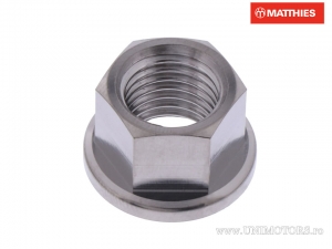 Mutter mit Kragen Pro Bolt M12 x 1.50 mm Titan grau - JM