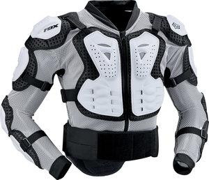 MX-Enduro/Cross Protection Jacket Guards Titan Sport White: Size - L