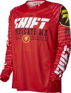 MX-Enduro / Cross Strike rood shirt: Maat - S