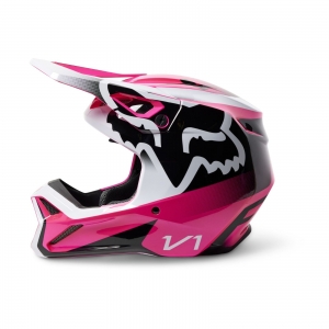 MX V1 LEED CAPACETE DOT/ECE [PNK]: Tamanho - S