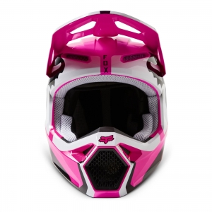 MX V1 LEED CAPACETE DOT/ECE [PNK]: Tamanho - S