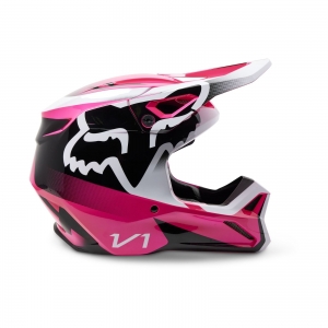 MX V1 LEED HELMET DOT/ECE [PNK]: Size - S