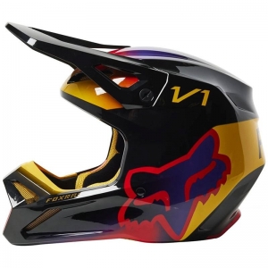 MX V1 TOXSYK CAPACETE DOT/ECE [BLK]: Tamanho - L