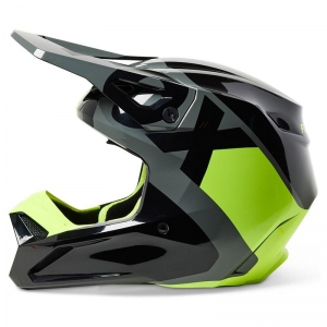 MX V1 XPOZR CAPACETE DOT/ECE [PRETO/CINZA]: Tamanho - XL