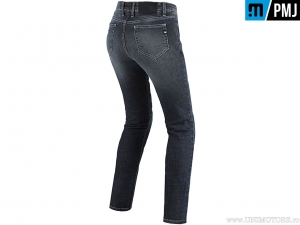 Női motoros / hétköznapi PMJ Jeans New Rider Denim farmer (sötétkék) - PM Jeans