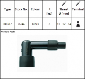 NGK - Tubo di bakelite LB05EZ