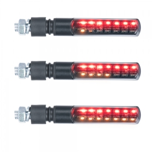 NightSlider Sequential Motorcycle Turn Signals (111x15x14.5mm / EL360) - Set - Oxford